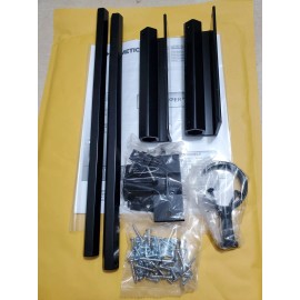 Dometic 3106992.088U AWNING SLIDE TOPPER  KIT, 90DEG WALL BRACKET BLACK