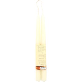 Big Dipper Wax Works, Candle Tapers Beeswax Ivory 12 Inch