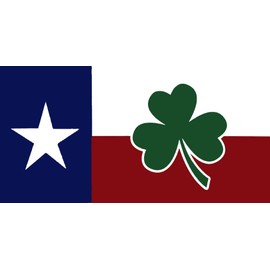 AES Wholesale Lot of 6 Ireland Irish Shamrock State Texas Decal Bumper Sticker