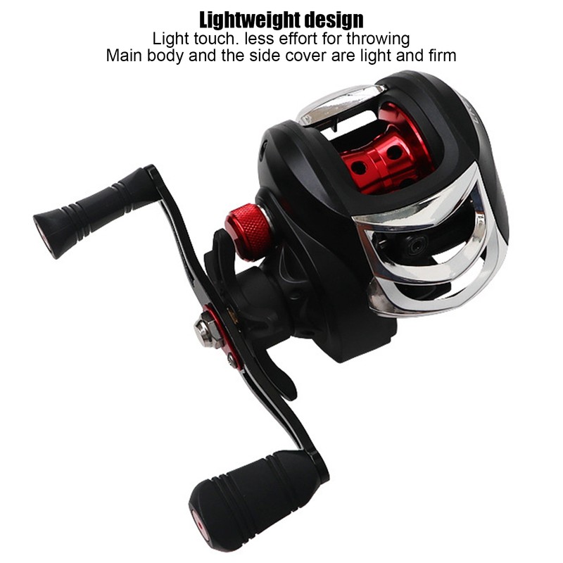 Fishing Line Wheel Reel All Metal Spool 17+1 Bearing Right