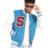 6.5 Inch Red Letterman Jacket Patches Large Iron On Patches