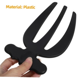 Kichvoe 2pcs Reusable Salad Forks Ergonomic Mixing Claws for Easy Serving and Stirring Kitchen Utensils for Salad Pasta and Fruit Comfortable Grip Design