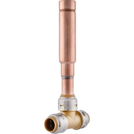 SharkBite Max 1/2 Inch Water Hammer Arrestor, Push-to-Connect Brass Plumbing Fitting, UR22630