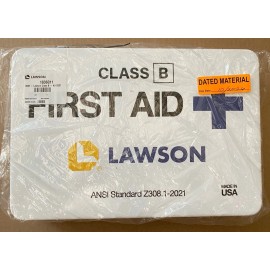 Lawson NEW Lawson Class B ANSI-Certified Steel First Aid Kit, Metal Cabinet, Auto/Truck