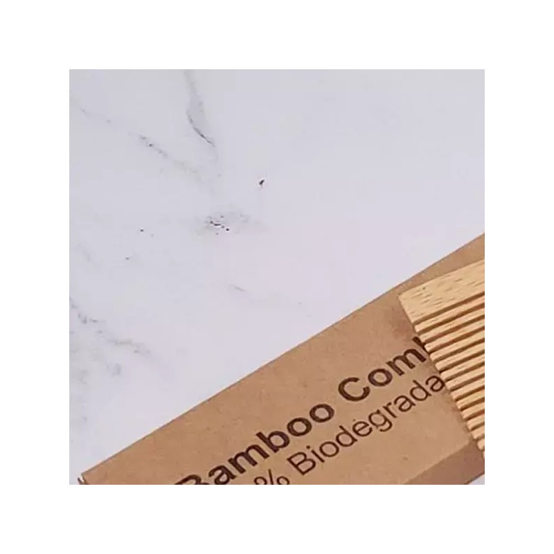 대나무 빗 천연소재 헤어케어 휴대용 미용 빗살 세밀 모발정리 Bamboo