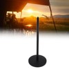 Detachable Lantern Stand with Base Multifunctional Aluminum Alloy Outdoor Camping