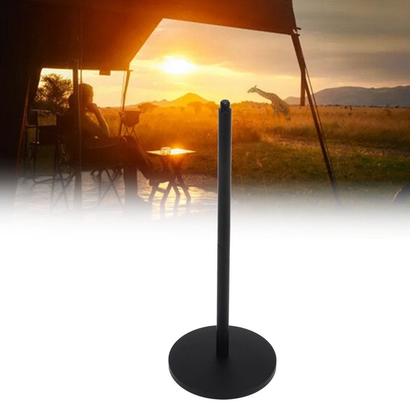 Detachable Lantern Stand with Base Multifunctional Aluminum Alloy Outdoor Camping