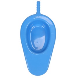 Plastic Bedpan Large Bed Pan 2.5cm Radian Strong Load Bearing 10 Degree Slope PP Bedpan with Auxiliary Handle for Hospitals for Pregnant Woman