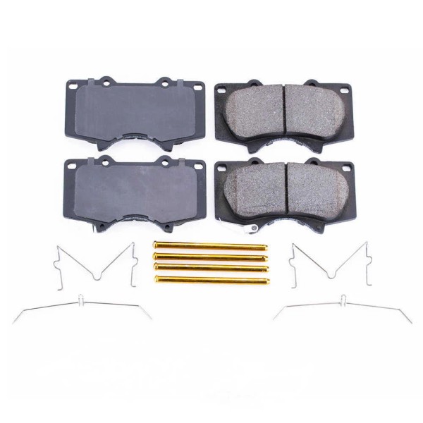 Power Stop Disc Brake Pad Set-Front Z17 Low-Dust Ceramic Brake