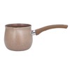 Single Handle Coffee Warmer Boiling Pot Mini Milk Pan Aluminum