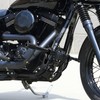 Mofun Front Engine Guard Flat-Out Bar Compatible with Harley Dyna