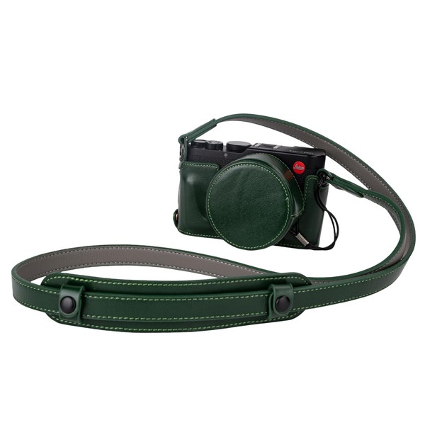 Rieibi Handmade Genuine Leather Camera Case for Leica D-LUX8 Camera