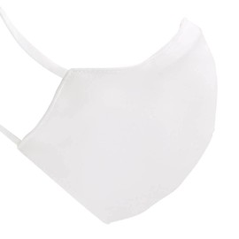 Cloth Mask, Wrinkle-Resistant, 3D Type, Nose Wire, For Adults, Made in Japan, Cleenze Antibacterial Fabric, Ag+ Silver Ion Antibacterial, Tagless, Normal Type, L Size