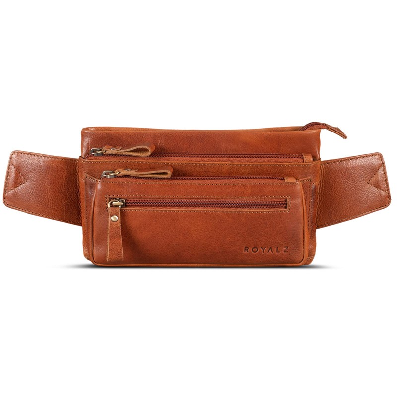 ROYALZ Vegas Bum Bag Leather Flat Men Women Flat Belt