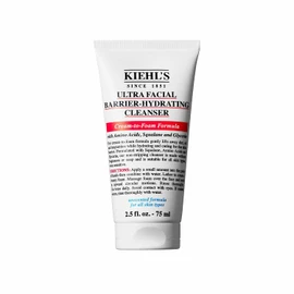 Kiehl’s Ultra Facial Barrier Hydrating Cleanser - Limpiador Facial de Crema a Espuma para Todo Tipo de Piel con Escualano, Glicerina y Tensioactivos de Aminoácidos