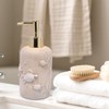 ZAWUU Eco-Friendly Resin Turtle Relief Soap Dispenser with Gold Pump
