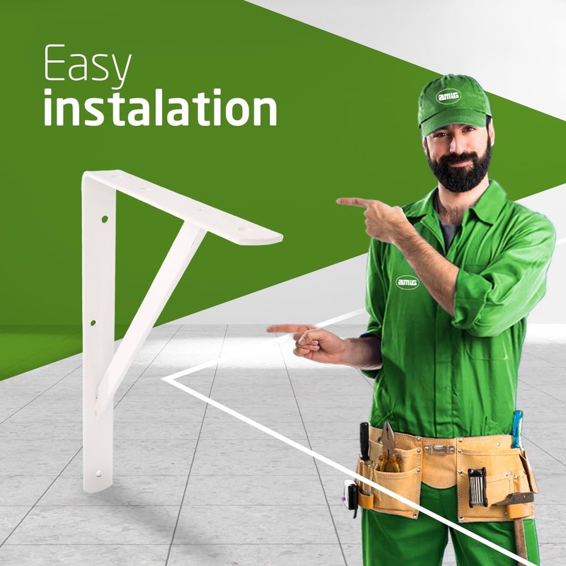 Amig - Model 9 Shelf Bracket | Robust Wall Bracket