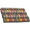 Bomclap Spice Rack 2PCS, Wood Material, 12.5x9.4 inches, Black, for