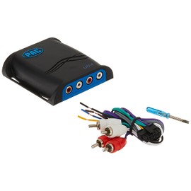 PAC LP7-4 L.O.C. PRO Series 4-Channel Line Output Converter with Remote Turn On , Blue