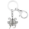 Enamel Alloy Cute Octopus Keychain Ocean Keyrings For Women Girls