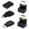 Samcos HDMI Adapter Connector 5 Type Mini HDMI & Micro