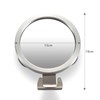 Bathroom Fogless Mirror Shower Shaving Mirror with Suction Cup Wall