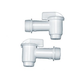 2 Pack of 1/2-turn 3/4 in. NPT Plastic Spigots