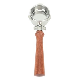 Coffee Portafilter 54mm Coffee Double Spouts Portafilter Stainless Steel Coffee Spout Portafilter For Breville 870 880 Coffee Machine F Brazilian Rosewood