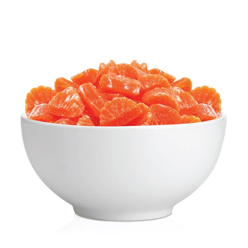 Orange Slices - 2 Pound Bulk Pack (About 65 Count)