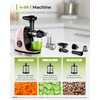 Jocuu Slow Masticating Juicer with 2-Speed Modes - Cold Press