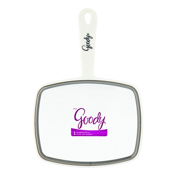 Goody Hair Styling Hand Mirror (11-Inch), (Colors May Vary) (Pack of 2)