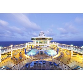 Yeele 8x6ft Luxury Cruise Backdrop for Photography Sea Vacation Background Ship Deck Holiday Travel Adult Photo Booth Shoot Vinyl Studio Props