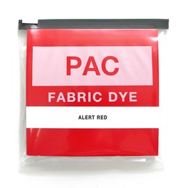 PAC FABRIC DYE Textile Dye col.01 Alert Red with Color Retenant