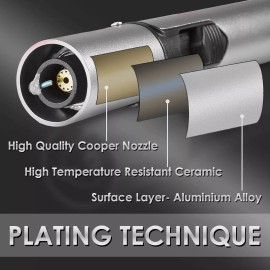 4 Pack Butane Torch Lighters 6-inch Refillable Pen Lighter Jet Flame Lighter