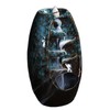 xunfu Backflow Incense Burner, Incense Waterfall Ceramic Incense Burner with