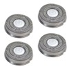 4Pack Replacement Shaver Head Blade For Pitbull Diamond PRO,Compatible with