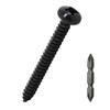 #10 x 3 Pan Head Wood Screws (50 pcs), 18-8