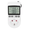 Temperature Control Socket LCD Display ABS Housing Electronic Thermostat Controller