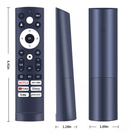 For Hisense IR Remote for Hisense Google TV 43A65K 50A65K 55A65K 65A65K 75A65K-No Voice Key
