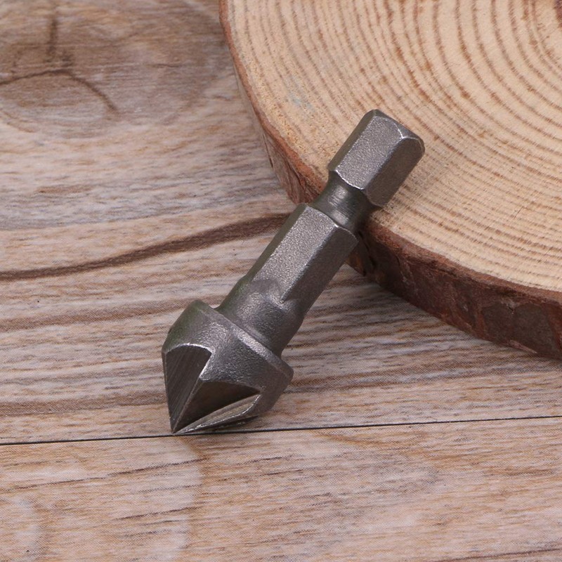 BELTI 6 Flute Countersink Drill Bit 90 Degree Point Angle