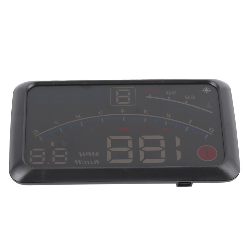 5.5in Car Projector Headup Display Set OBD2 HUD Windscreen Driving