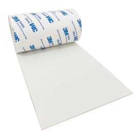 Non Slip Self Adhesive Furniture Pads, Cuttable Anti Scratch Floor Protectors, 4x40 inch Rubber Heavy Duty Furniture Pad for Any Furniture and Appliances (White)