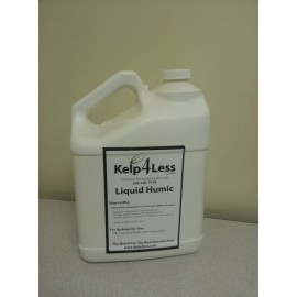 Kelp4Less.com Organic Humic Acid 1 Gallon 12%Concentrate Leonardite Potassium Humic Plant Food