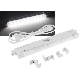ChiliTec LED Unterbauleuchte 27cm Küchenleuchte 2 Watt 210 Lumen Lichtleiste Schrankleuchte mit Schalter Beleuchtung Küche Arbeitsfläche Licht Weiß