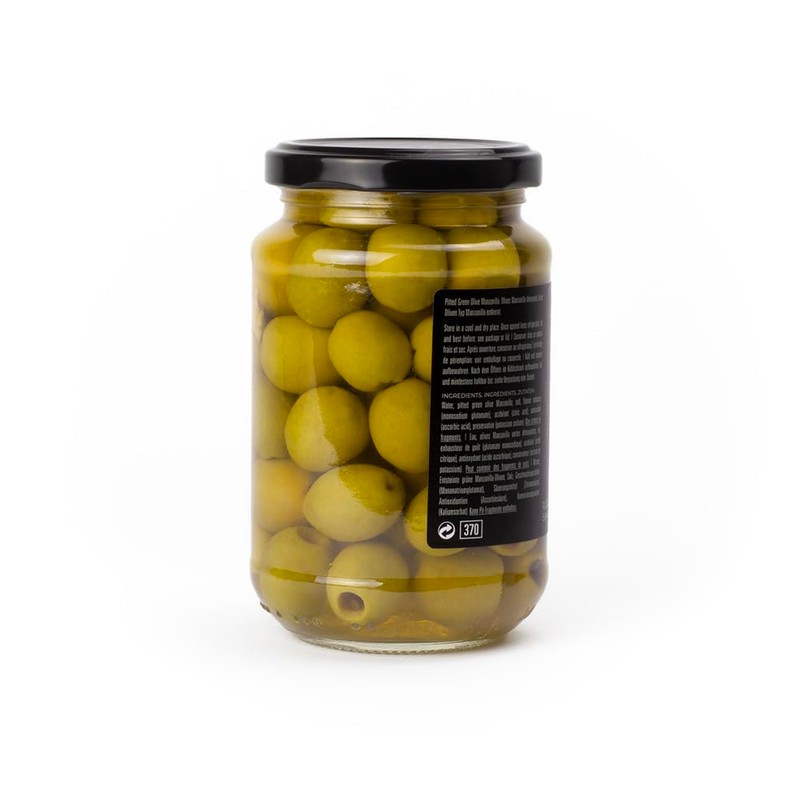 Triana Olivas by Don Gastronom. Pitted Manzanilla Olives. 350g (12.35oz).