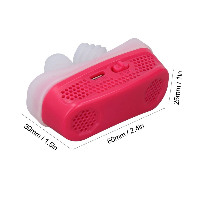 Electric Snoring Solution Devices Automatic Nose Vents Plugs Portable Variable