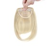Fashion Clip In Bangs Hair Extensions Front Full Neat Bangs