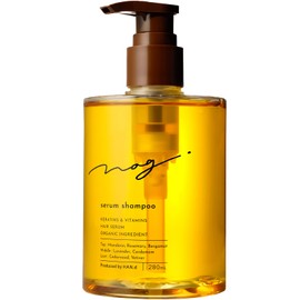 HAN.d nagdot Serum Amino Acid Shampoo (All in One/9.5 fl oz (280 ml), Nano Penetrating Serum with Beauty Ingredients (100 Trillion Pieces of Keratin / 5 Types of Vitamins), Scalp Care, Gray Hair, Natural Wood Scent (Bottle (9.5 fl oz (280 ml))