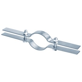 MOUNTAIN_ARK 6 Pack 9-3/8" Pipe Riser Clamps for Pipe Size 1", Equal Arm Vertical Pipe Hanger