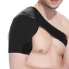 肩サポーター腱板断裂 肩 サポーター スポーツ 肩ベルト をしっかり肩関節 肩の保護安定 脱臼防止簡単装着 男女兼用 ブラック